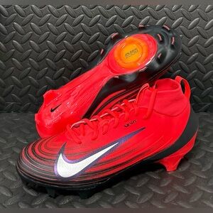 Nike Zoom Vapor Pro 1 Crimson Red‎ Football Cleats Mens Size 9
